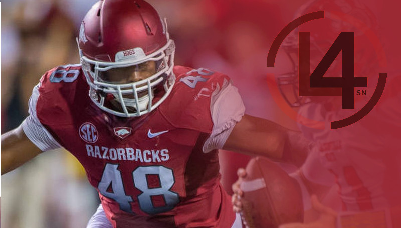Interview with Arkansas Defensive Lineman Deatrich Wise Jr. Deatrich Wise Jr